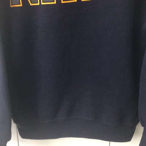 Pre-Owned Made in USA Navy Hoodie Size Small - Picture 8 of 8